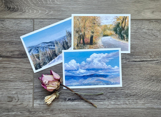 Original Art Prints Set Multiple Option Landscape Scenery Prints