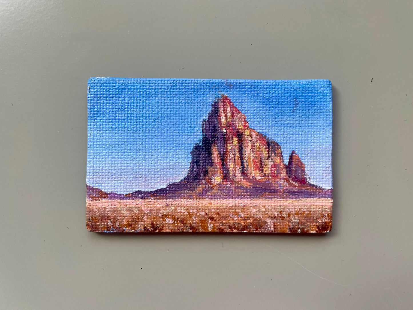 Original magnet artwork of nature scenery