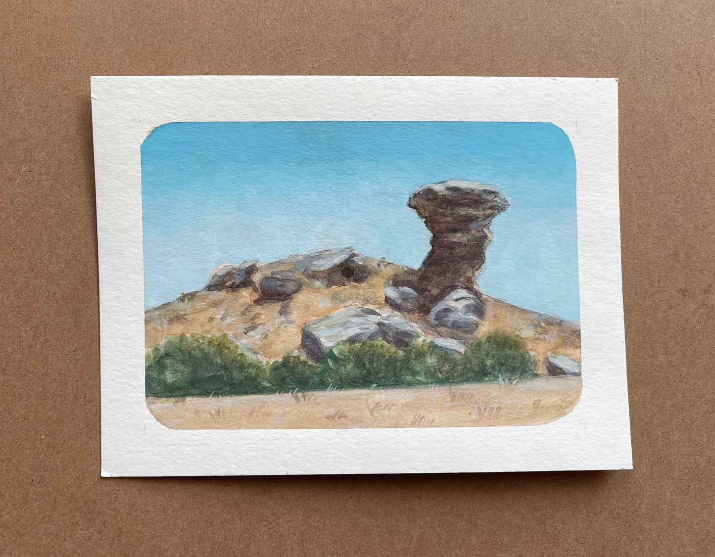 New Mexico Watercolor Artwork Handpainted Original Landscape Scenes