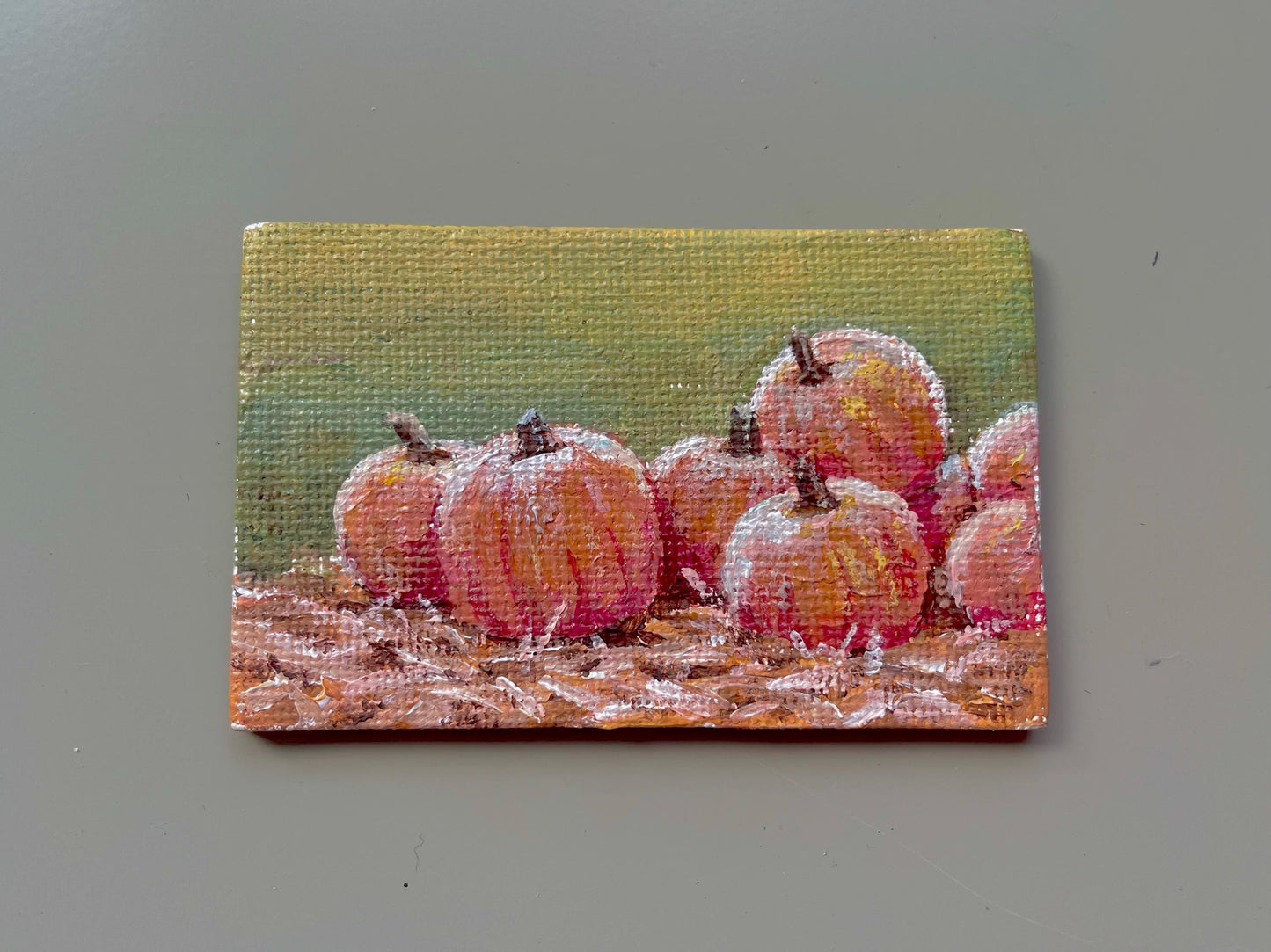 Original magnet artwork of nature scenery