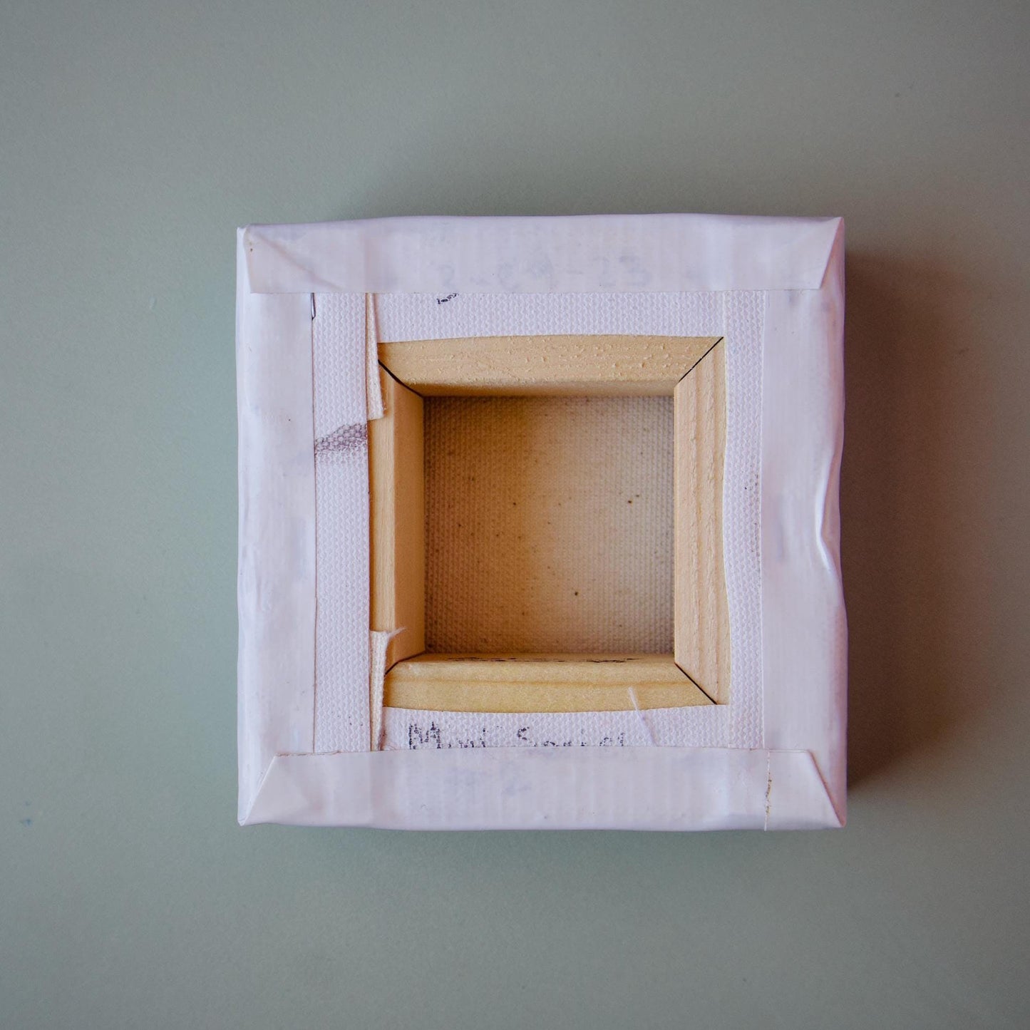 Hand-painted small oil painting animal bunny artwork rabbit painting original art or little animal