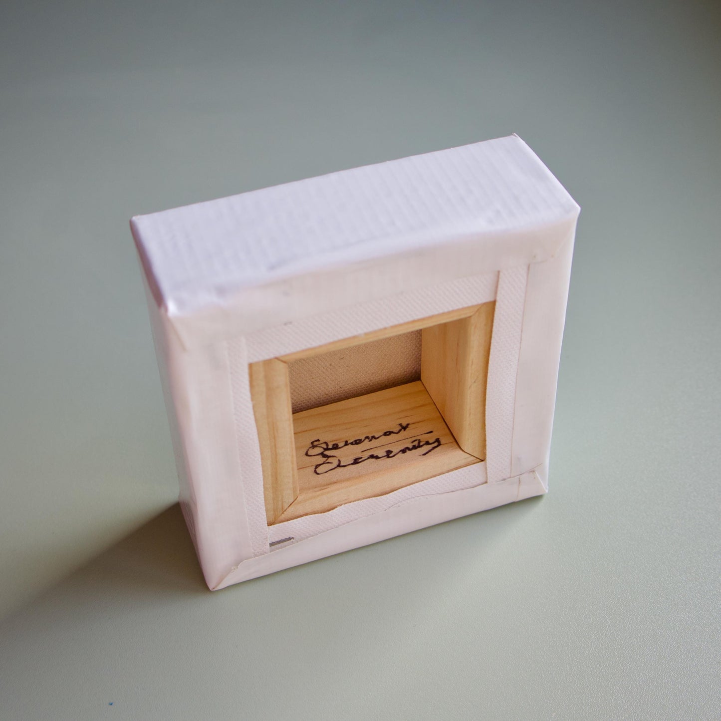 Hand-painted small raccoon oil painting original painting of animal raccoon cute artwork